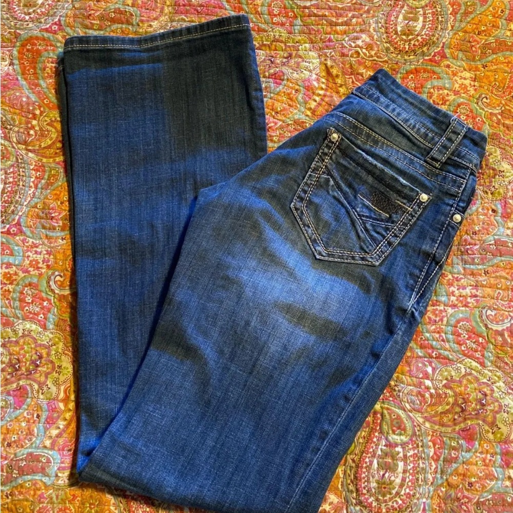Stetson Dark Blue Boot Cut Jeans
